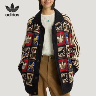  adidas/阿迪达斯 慵懒风 男士毛衣开衫  2XL