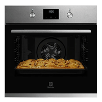 伊莱克斯 烤箱 欧洲进口嵌入式 72L大容量搪瓷内胆 空气炸烤箱