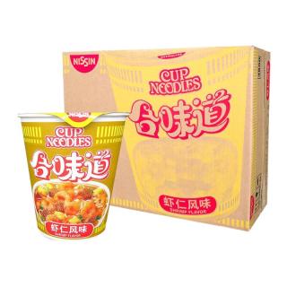 88VIP：日清食品 日清 合味道 虾仁风味 方便面 3杯