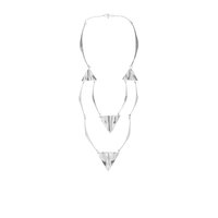 ISABEL MARANT 徽标细节项链 SILVER CO0173FAD1B05B