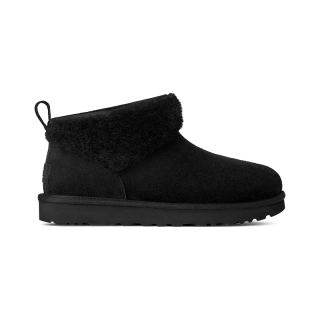 UGG 秋冬休闲舒适厚底经典迷你短靴雪地靴1174518黑色
