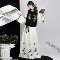 玉术 庄生梦晓 女士汉服套装 庄生