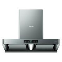 樱花吸油烟机家用欧式排烟顶吸双腔电热自清洗厨房壁挂式