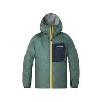 mont·bell男外套SUPER DRY-TEC 24新款轻薄透气防风雨软壳冲锋衣夹克 荧光黄Yellow XL