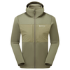 MONTANE盟泰恩FURY XT HOODIE户外连帽抓绒衣男山地防风夹克柔软舒适外套 CAPER 浅苔绿 M