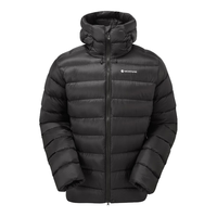 MONTANE ANTI-FREEZE XT排骨羽绒服男防风防泼水户外轻量保暖外套 BLACK