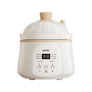 PLUS会员：浦利顿 电炖锅分月龄BB煲粥饭锅微压炖汤辅食机升级AI防糊防溢宝宝辅食锅