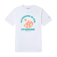 哥伦比亚（Columbia）T恤男春夏户外吸湿舒适透汽通勤圆领体恤运动休闲防晒短袖AE0806 113 XL /185/104A