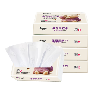  益初 婴儿柔纸巾  3层 60抽*5包