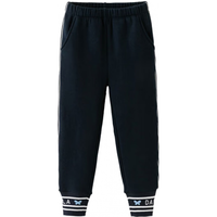 戴维贝拉（DAVE＆BELLA）2024冬装女童休闲裤中大童长裤小孩子童裤洋气儿童裤子女装 藏青色 150cm（身高140-150cm）