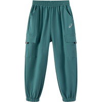 亚瑟士（asics）童装特氟龙三防舒适有型运动基础长裤2025年春季331251083063