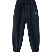 亚瑟士（asics）童装特氟龙三防舒适有型运动基础长裤2025年春季331251083063 50藏青色 140