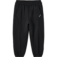 YeeHoO英氏儿童羊羔绒裤子秋冬季保暖男女童长裤冬季中大童裤子2024 黑色 110cm 身高96-110cm