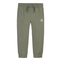 Converse匡威童装男童长裤2025春季中大童女童休闲运动束脚裤百搭卫裤 铬绿 140 【140/60(S)】