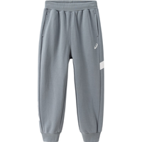 asics/亚瑟士童装中大童中性款运动长裤2024时尚百搭休闲运动长裤 020灰色 140cm