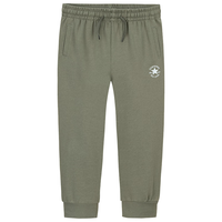 Converse匡威童装男童长裤2025春季中大童女童休闲运动束脚裤百搭卫裤 铬绿 140/60(S)