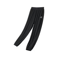 奕时代 防晒 男童运动裤 星夜黑【防晒五弹裤】 160码(110-130斤)