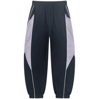 M.Latin/马拉丁童装儿童裤子24夏男女大童拼色撞色梭织长裤 藏青 140cm