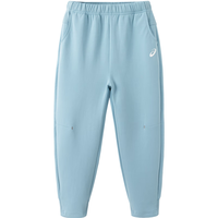 asics/亚瑟士【商城同款】童装秋季拼接长裤松紧腰收脚口长裤 8854沉静蓝 110cm