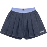 M.Latin/马拉丁童装儿童裤子24夏女小童牛仔裙裤 牛仔蓝 100cm