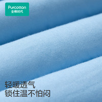 全棉时代儿童男女童厚款外套童装秋冬棉衣大衣秋冬保暖棉服 【易去污连帽】星蓝(男童) 120