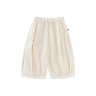 幼歌（YOUGE）婴幼儿夏季宽松灯笼裤透气舒适休闲百搭儿童裤子潮 米色 90cm