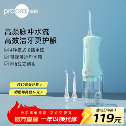 博皓 电动便携式冲牙器 豆沙绿