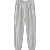 迪士尼（DISNEY）童装儿男童速干长裤不易起球运动休闲束脚裤子24夏DB421ME01蓝130 石墨蓝-男