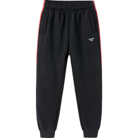 巴拉巴拉童装男童裤子儿童加绒小童宝宝女童中大童潮秋冬2024 黑色90001 110cm