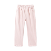 巴拉巴拉儿童牛仔裤女童2024秋款中大童微萝卜裤202324108016 红色调00366 130cm