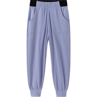 asics亚瑟士童装中大童女童款运动长裤2024时尚百搭休闲运动长裤 508紫色 160cm