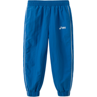 asics亚瑟士【商城同款】童装秋季廓形梭织长裤童趣柔软弹力裤子 1406蓝色 110cm