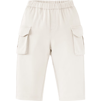 minibala【吸湿速干儿童工装裤】迷你巴拉 巴拉男童宝宝时尚大口袋棉柔长裤 浅卡其50311 110cm