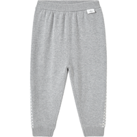 YeeHoO英氏儿童裤子冬季加绒保暖男童女童休闲长裤2024 花灰 110cm（身高96-110cm）