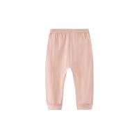 童泰（TONGTAI）宝宝裤子春秋季婴儿闭裆裤家居服内衣睡裤男童女童秋裤长裤 粉色 110cm