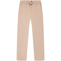 TOMMY HILFIGER24秋冬童装男经典双后袋抽绳腰运动休闲长裤TH2432216 浅卡其色547 S/140cm