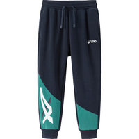 asics/亚瑟士【商城同款】童装秋季针织长裤吸湿速干运动长裤 50藏青色 110cm