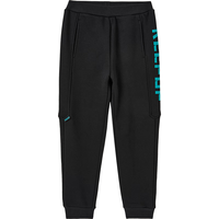 YeeHoO英氏儿童裤子长裤秋季不倒绒保暖男童女童百搭休闲裤2024长裤 黑色 120cm 身高108-120cm