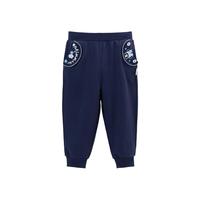 迪士尼宝宝（Disney Baby）童装女童裤子可爱米妮休闲长裤舒适保暖24年秋 藏青 4岁/身高110cm