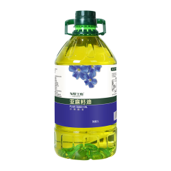 戈壁工坊 非转基因 一级亚麻籽油 5L