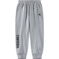 Converse匡威儿童童装男童长裤2024秋季女童休闲运动裤束脚裤 岩岭灰 140/60（S）