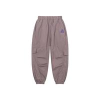 M.Latin/马拉丁童装儿童裤子24夏男童女童大童撞色梭织长裤 灰粉红 110cm