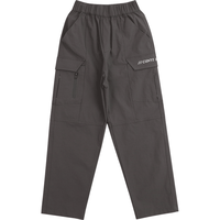 纯一良品（CUNYI）童装儿童休闲裤男童户外登山裤2024夏季中大童速干运动裤 深灰 110cm