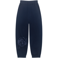 M.Latin/马拉丁童装儿童裤子24夏装男女童大小童印花针织长裤 藏青 130cm