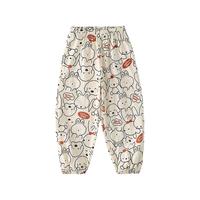  Cotton Town/棉花堂 抗菌 儿童长裤  线条小兔 90