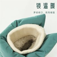 利达妮羽绒布雪地靴女士2025秋冬季防水加绒外穿厚底防滑棉鞋