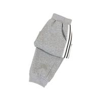 贝贝怡裤子男童春秋长裤休闲运动裤2024秋季宽松束脚洋气童装 花灰色 120cm