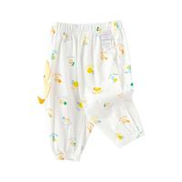 巴拉巴拉宝宝裤子男女童长裤2024夏季200224108201 黄绿色调00334-200224108201 100cm