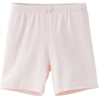 戴维贝拉（DAVE＆BELLA）儿童短裤女童裤洋气中大童打底裤小孩子裤子2024夏装童裤 蔷薇粉 150cm（身高140-150cm）