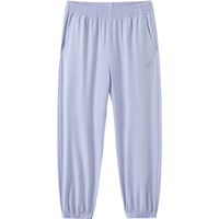 asics亚瑟士童装24春夏季男女童舒适防蚊裤轻薄防晒裤百搭运动裤 508粉紫 130cm